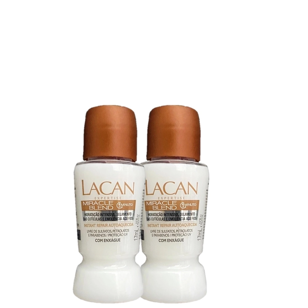 Produto Kit_Lacan_Miracle_Blend_Ampola_17ml_2_Unidades_Evas_1