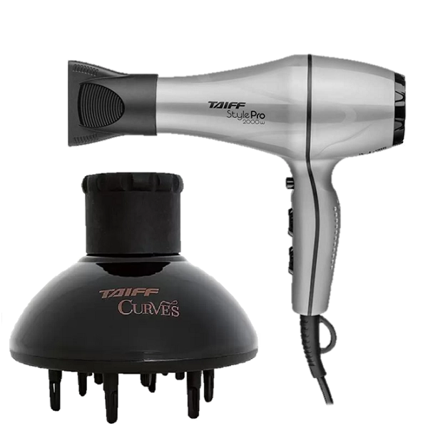 Taiff Secador De Cabelo Style Pro 2000W 110V E Difusor Curves