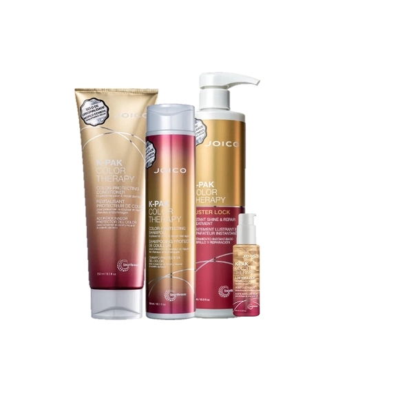 Joico K-PAK Color Therapy Shampoo 300ml Condicionador 250ml Tratamento 500ml Oil 63ml