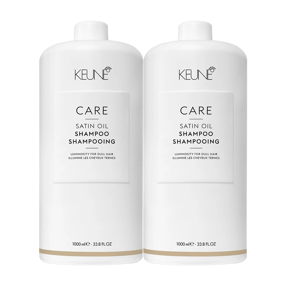 Kit Keune Care Satin Oil - Shampoo 1L (2 Unidades)