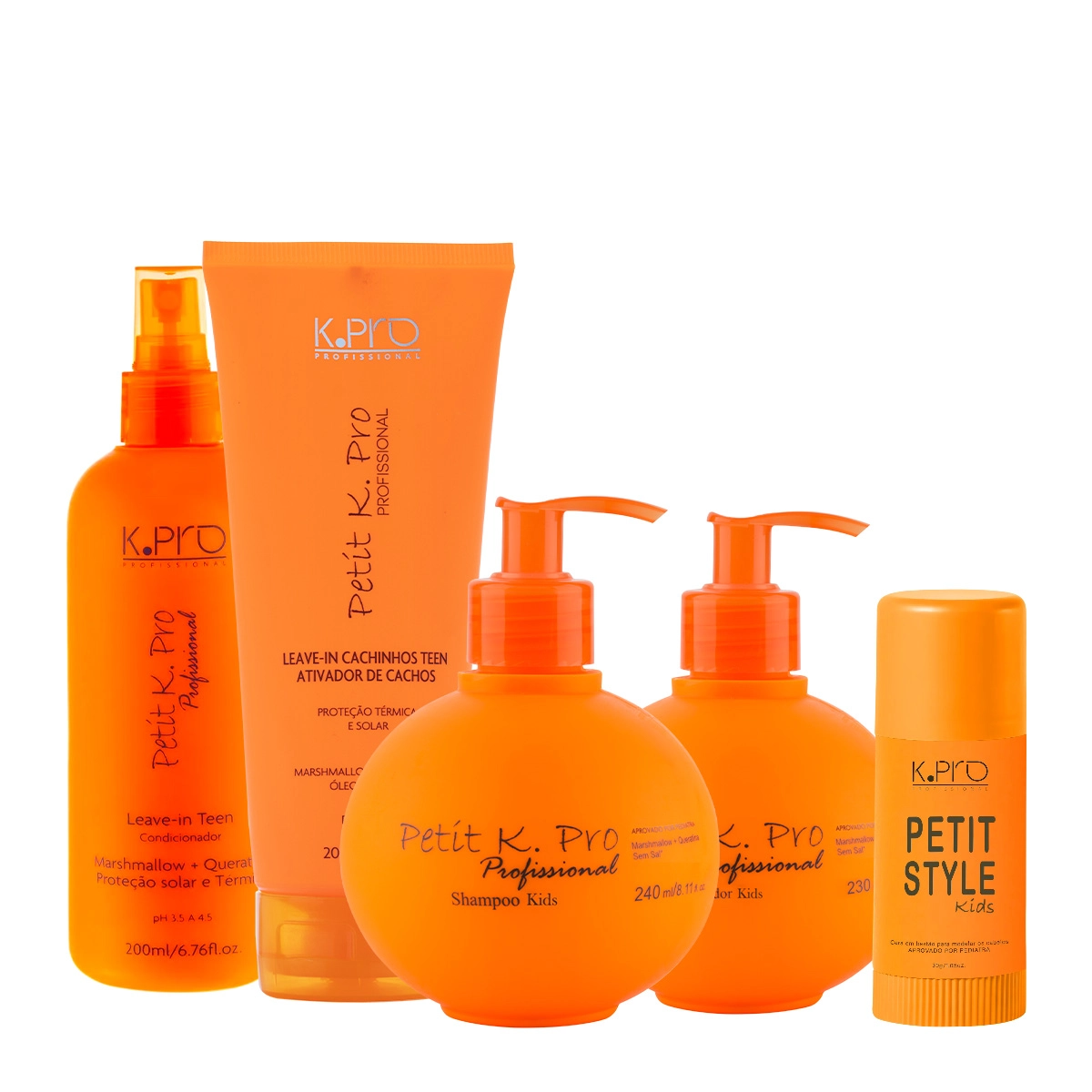 Kit K.Pro Profissional Petit Kids (5 Produtos)