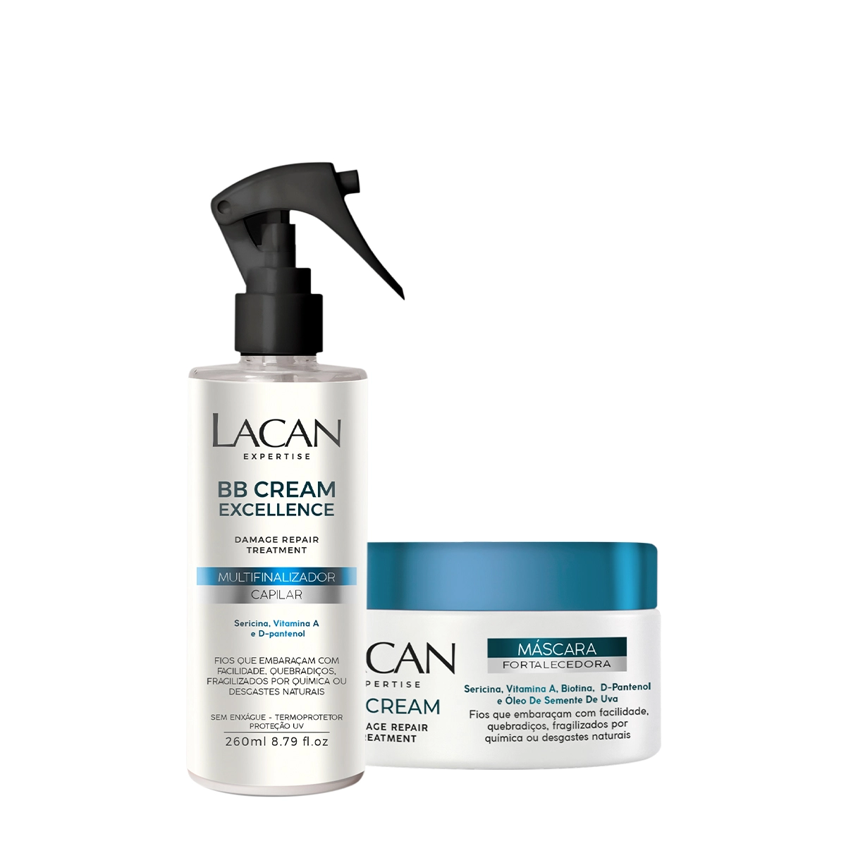 Produto Kit_Lacan_Expertise_BB_Cream_Mascara_e_Multifinalizador_Capilar_Leave-in_Evas_1