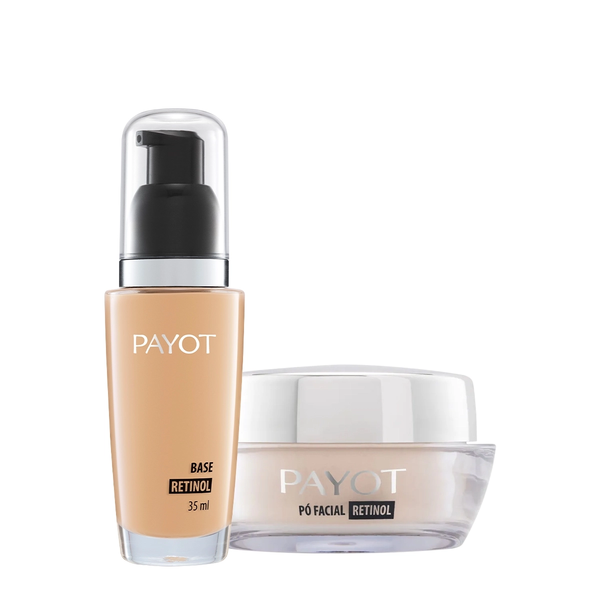Kit Payot Base Retinol 40 E Pó Solto Translúcido Matte (2 Produtos)