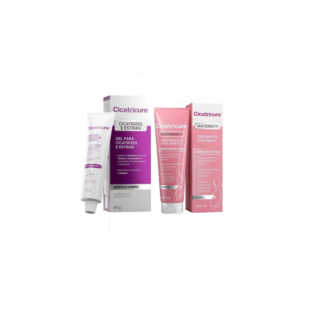 Kit Cicatricure Antiestrias Maternity (2 Produtos)
