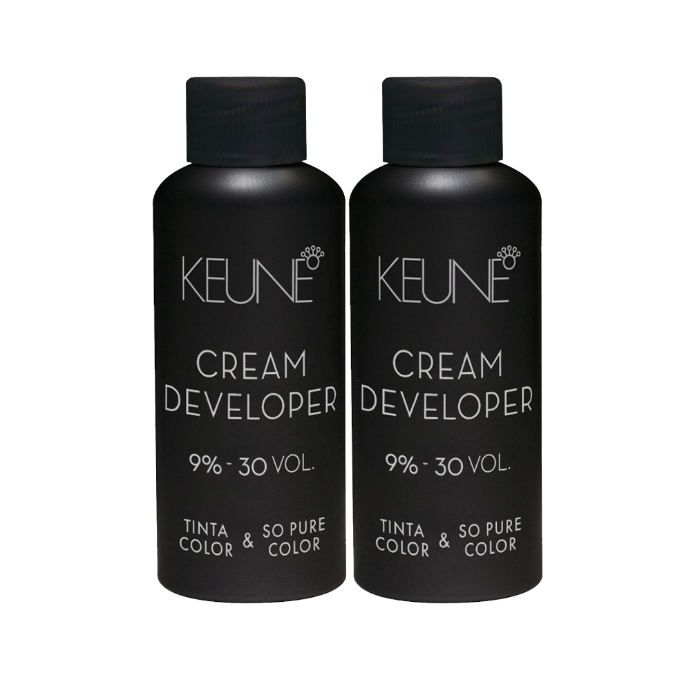 Kit Keune Tinta Color & So Pure Color 9% - 30 VOL Oxidante Cremoso 60ml (2 Unidades)