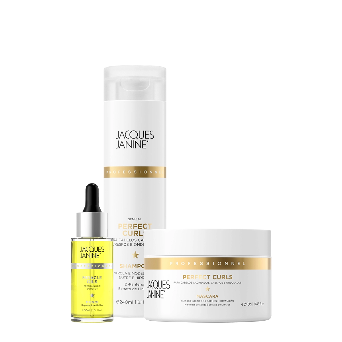 Produto Kit_Jacques_Janine_Professionnel_Perfect_Curls_Shampoo_Mascara_e_Oils_Monoi_Evas_1