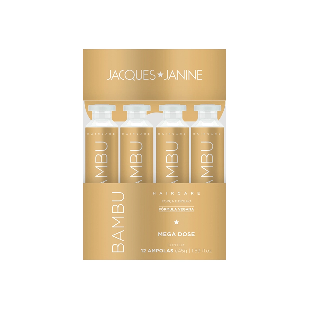 Produto Kit_Jacques_Janine_Professionnel_Haircare_Bambu_Ampola_12_unidades_Evas_1
