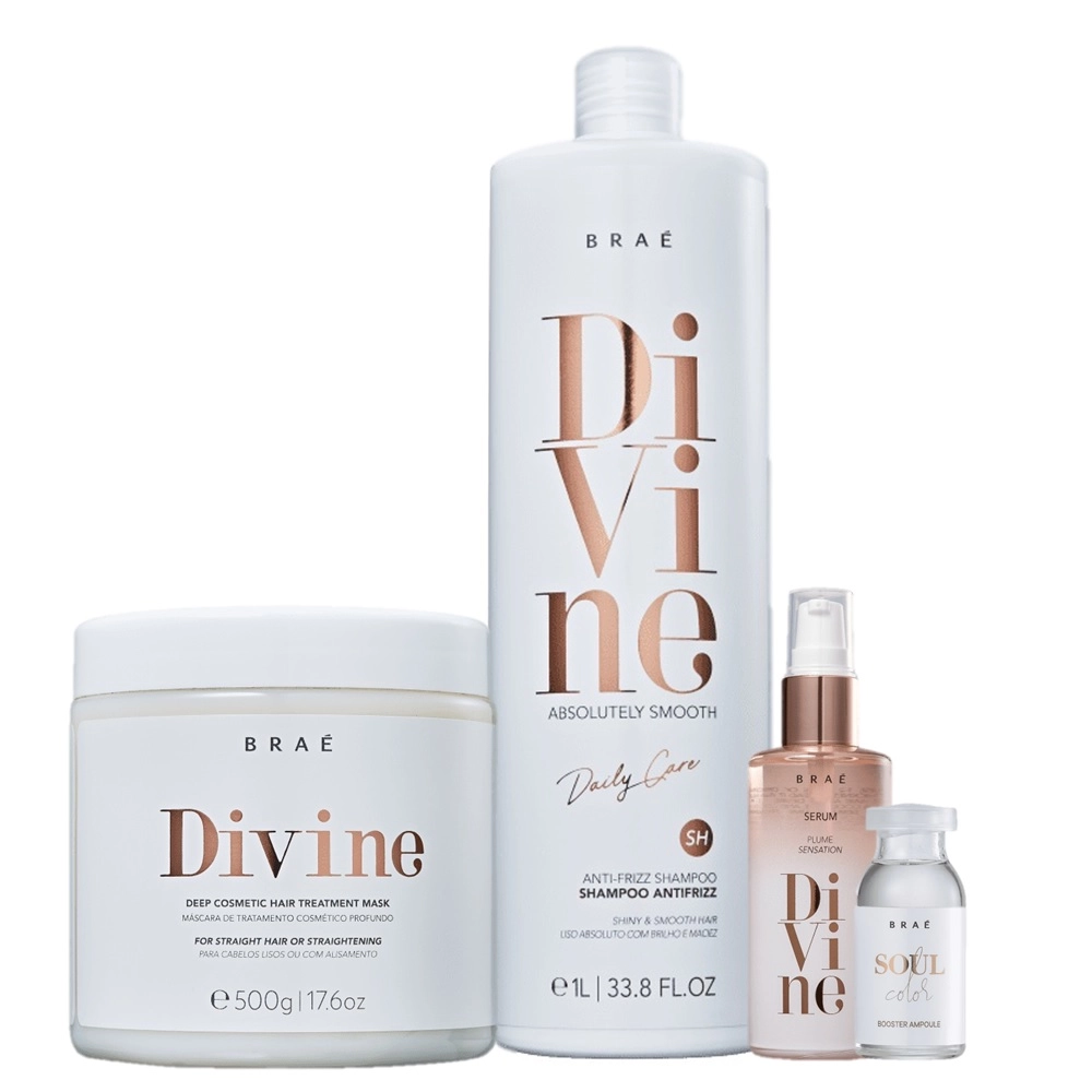 Kit Braé Divine Color Booster (4 Produtos)