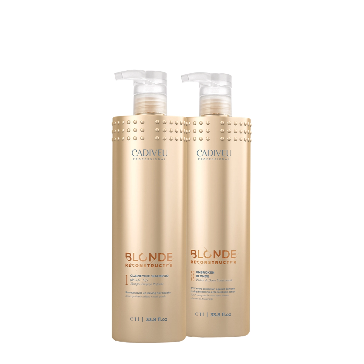 Kit Cadiveu Professional Blonde Reconstructor Duo (2 Produtos)