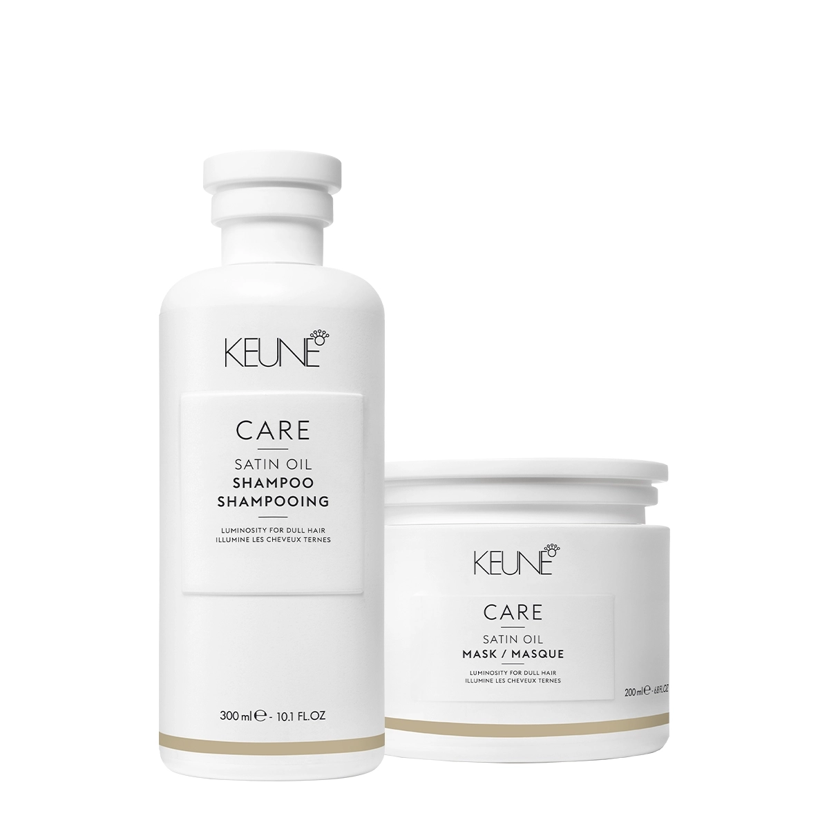 Kit Keune Care Satin Oil Shampoo Máscara (2 Produtos)