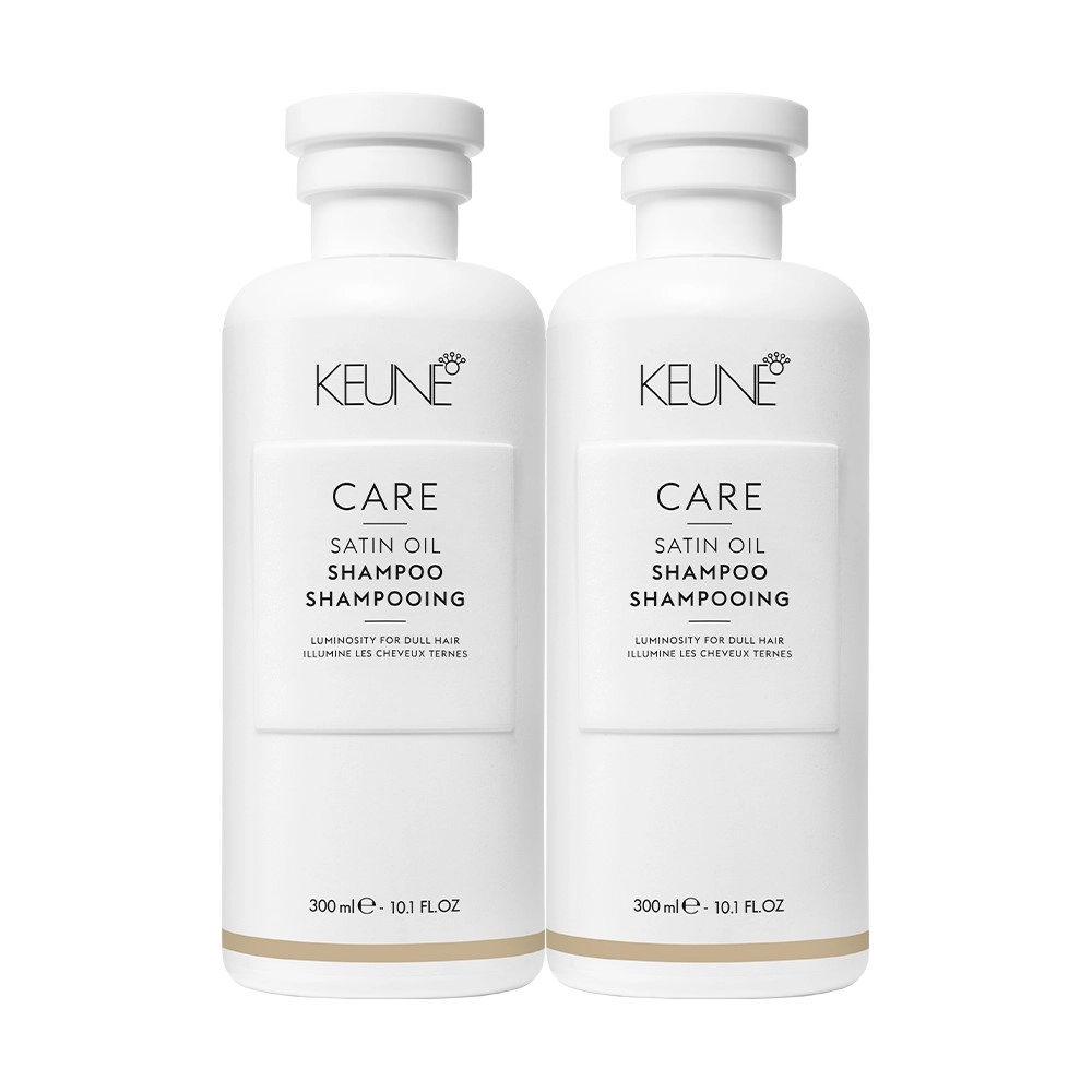 Kit Keune Care Satin Oil - Shampoo 300ml (2 Unidades)