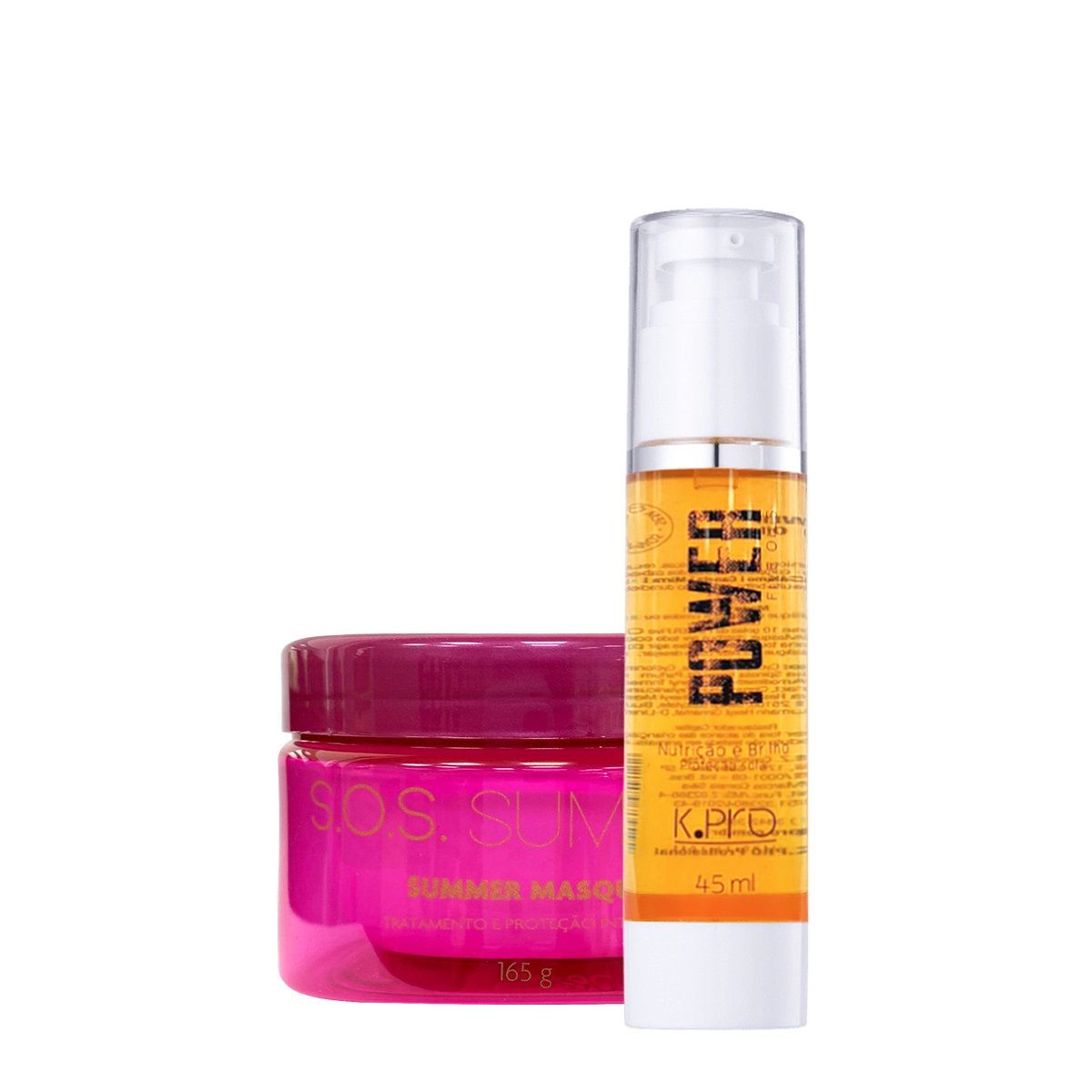 Kit K.Pro S.O.S. Summer E Style Argan Power Óleo Capilar (2 Produtos)