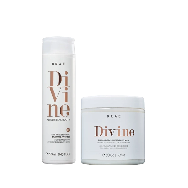 Braé Divine Shampoo 250ml + Máscara 500g