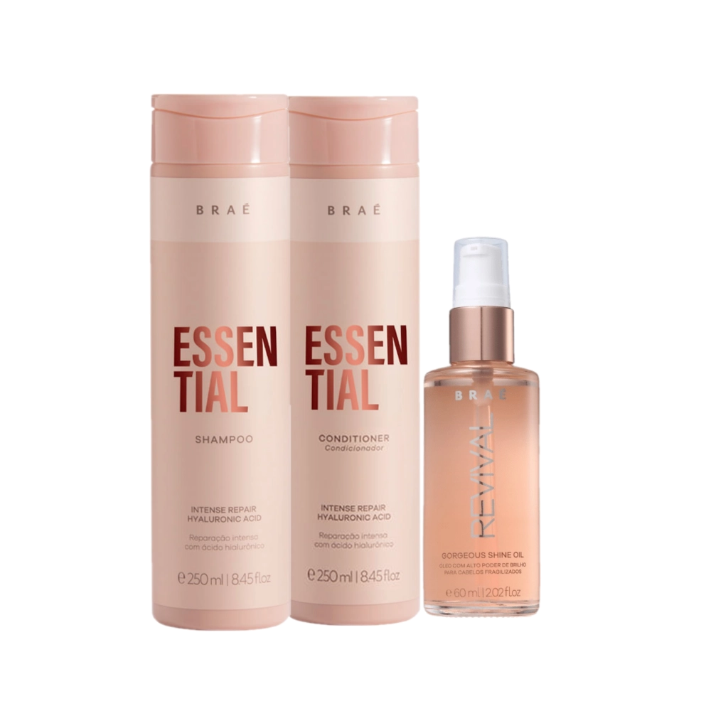 Kit Braé Essential Revival (3 Produtos)
