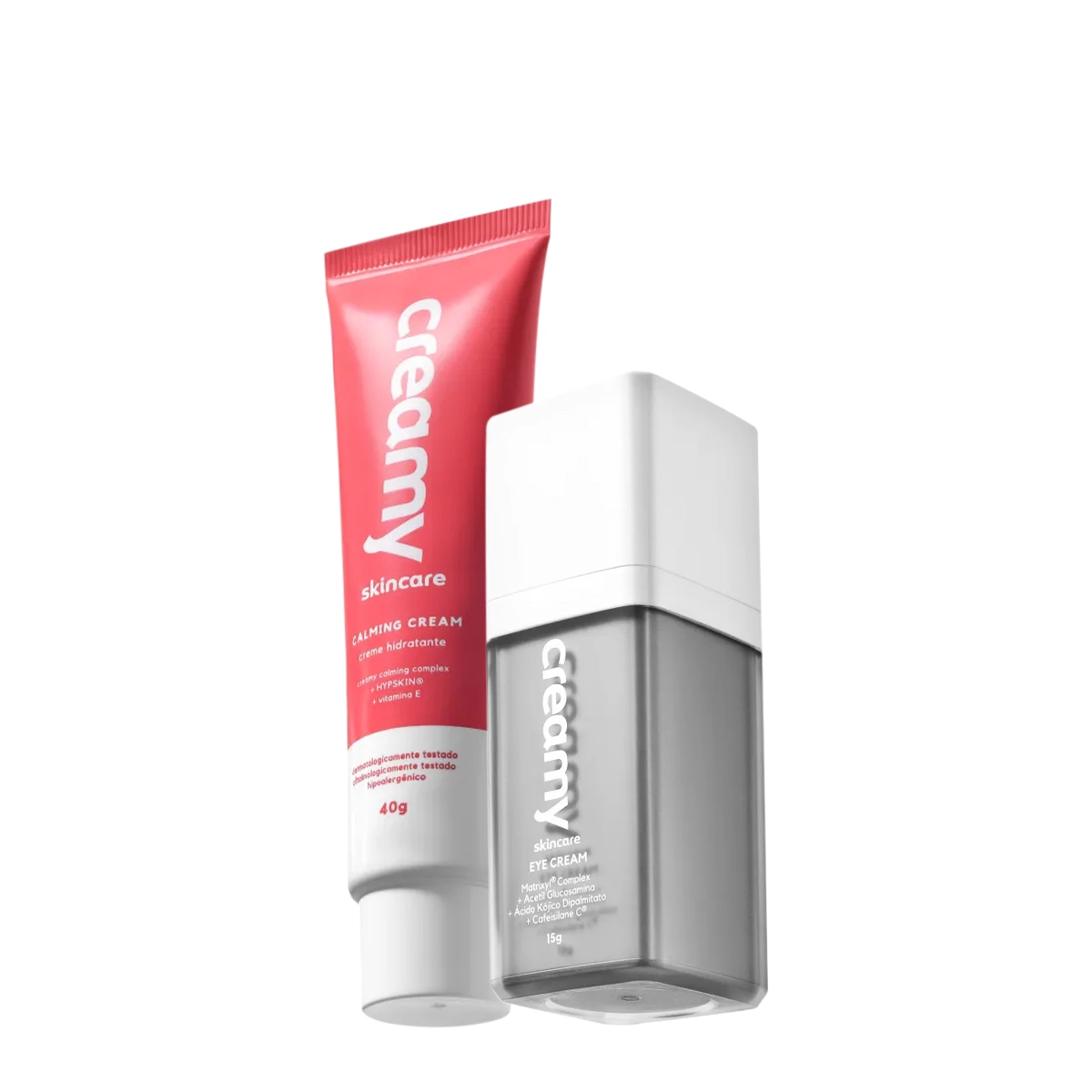 Kit Creamy Calming Cream Eye Cream Antirrugas (2 Produtos)