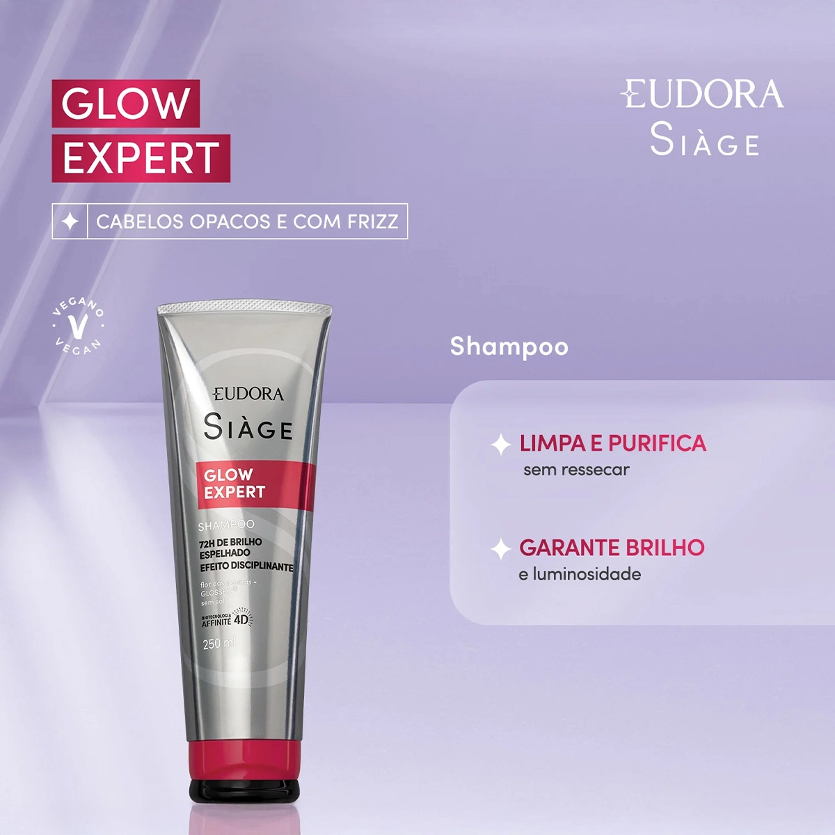 Produto Kit_Eudora_Siage_Glow_Expert_Shampoo_Condicionador_Mascara_Leavein_Balm_Evas_5