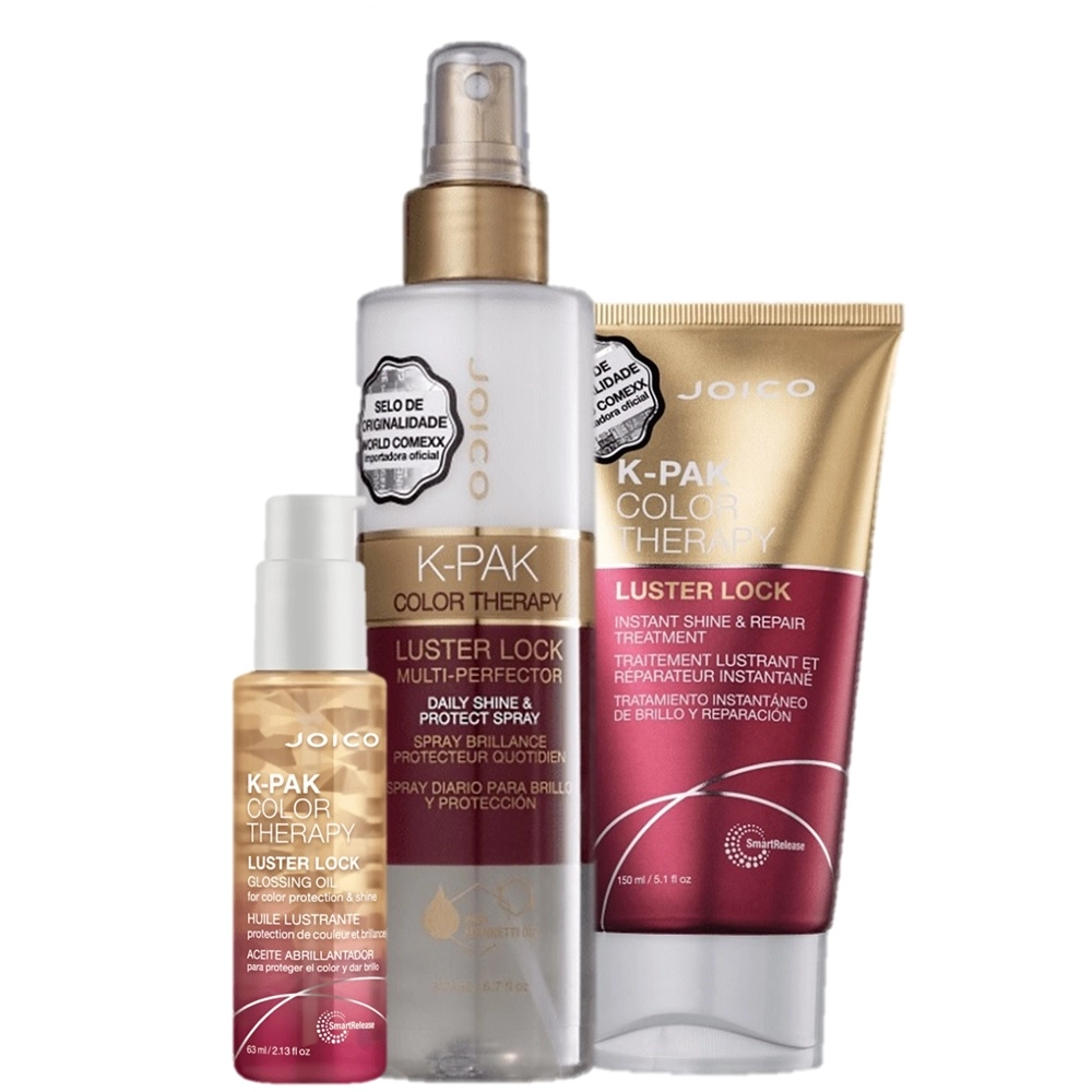 Kit Joico K-PAK Color Therapy Tratamento E Finalizacao Profunda (3 Produtos)
