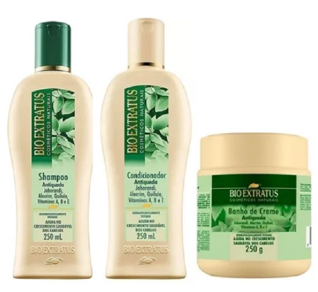 Bio Extratus Jaborandi Trio (Shampoo + Cond + Mascara 250g)