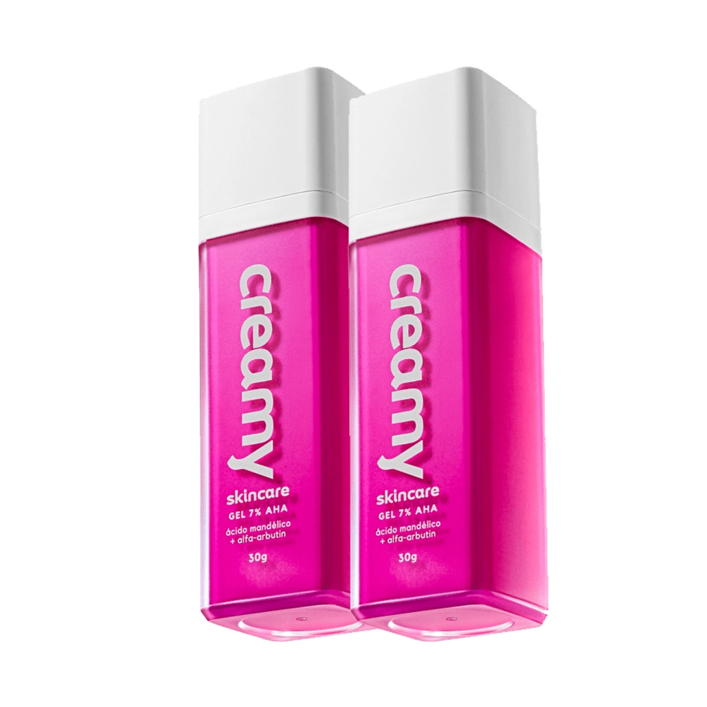 Kit Creamy Ácido Mandélico - Gel Antiacne 30g (2 Unidades)