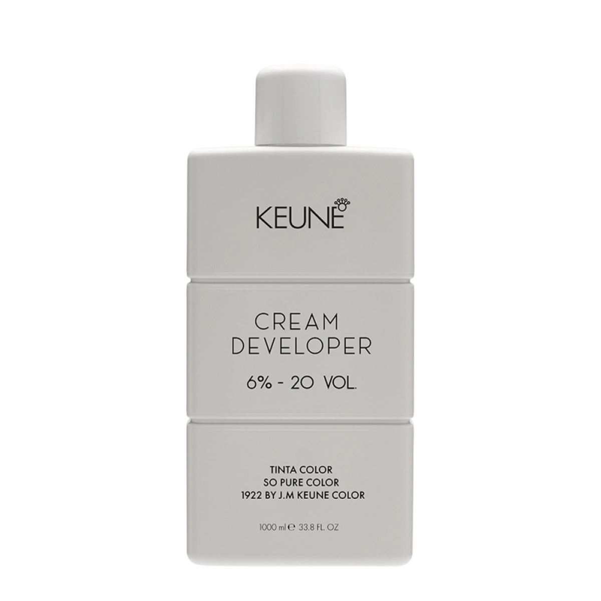 Keune Tinta Color & So Pure Color 6% - 20 VOL Oxidante Cremoso 1L
