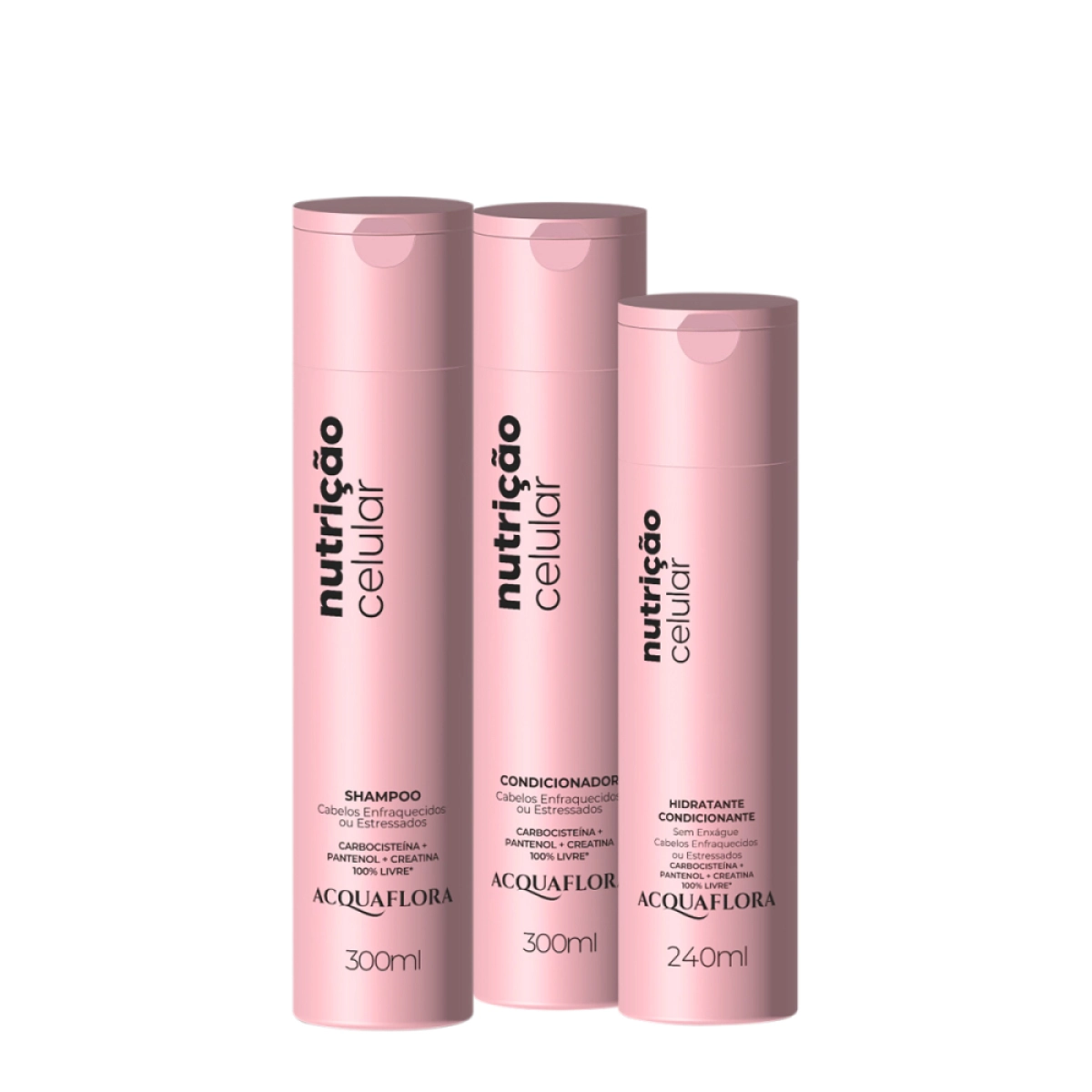Kit Acquaflora Nutrição Celular Duo Hidratante (3 Produtos)