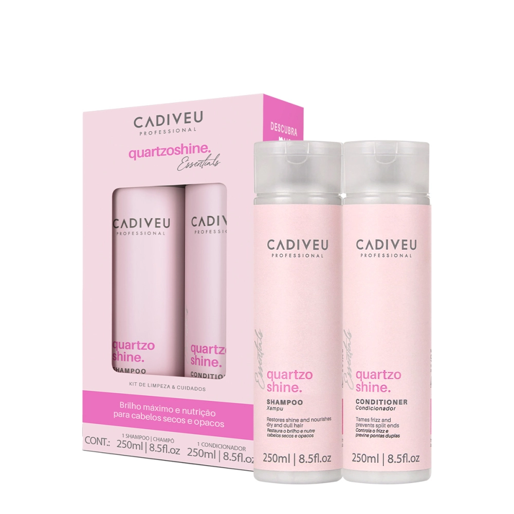 Kit Cadiveu Essentials Quartzo Shine Hair (2 Produtos)