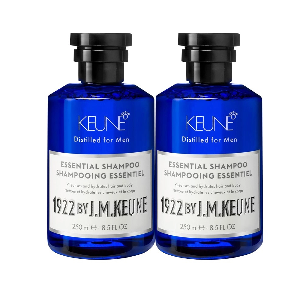 Kit Keune 1922 By J.M. Essential Shampoo Barba E Corpo 250ml (2 Unidades)