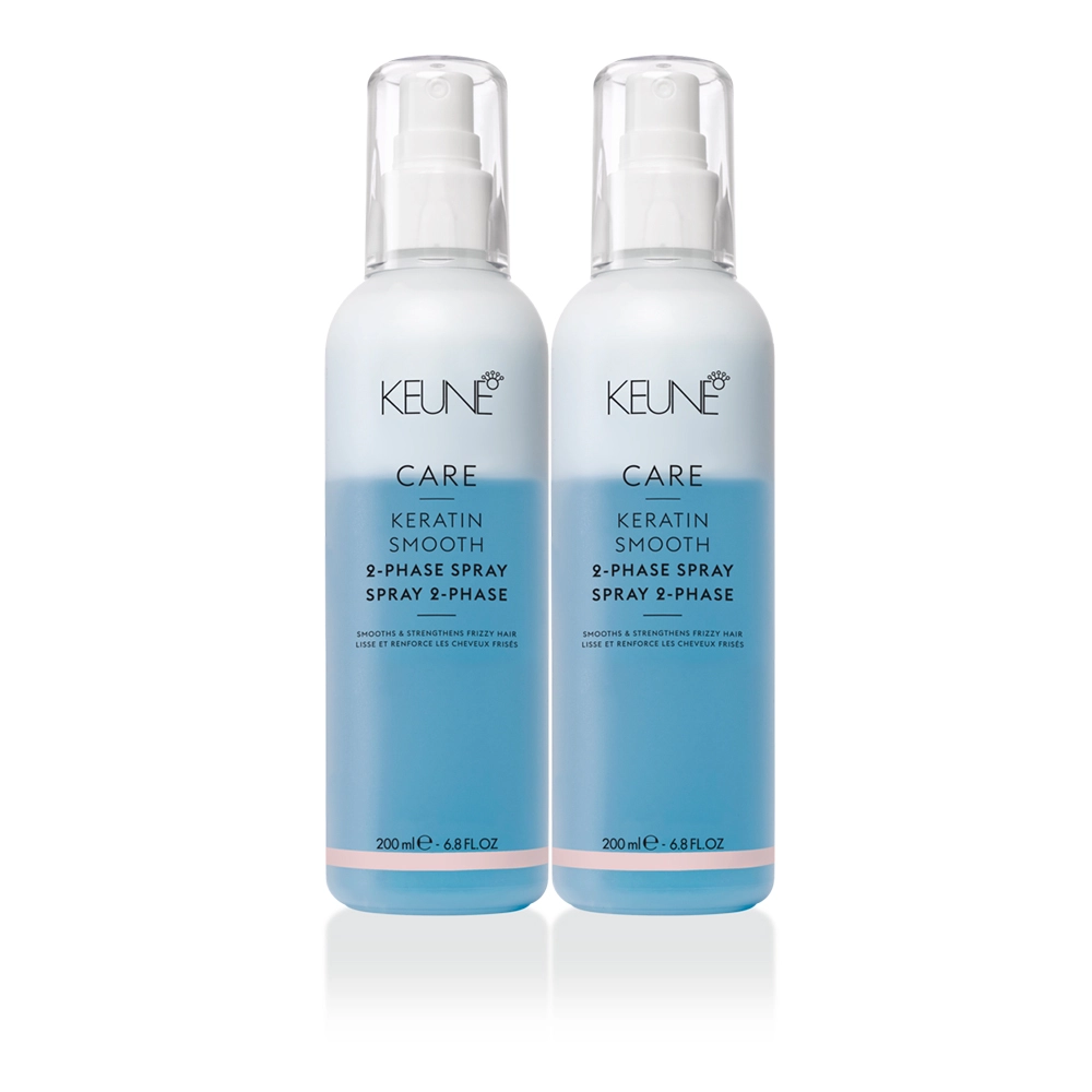 Kit Keune Care Keratin Smooth 2 Phase Spray Leave-in - Condicionador Spray 200ml (2 Unidades)