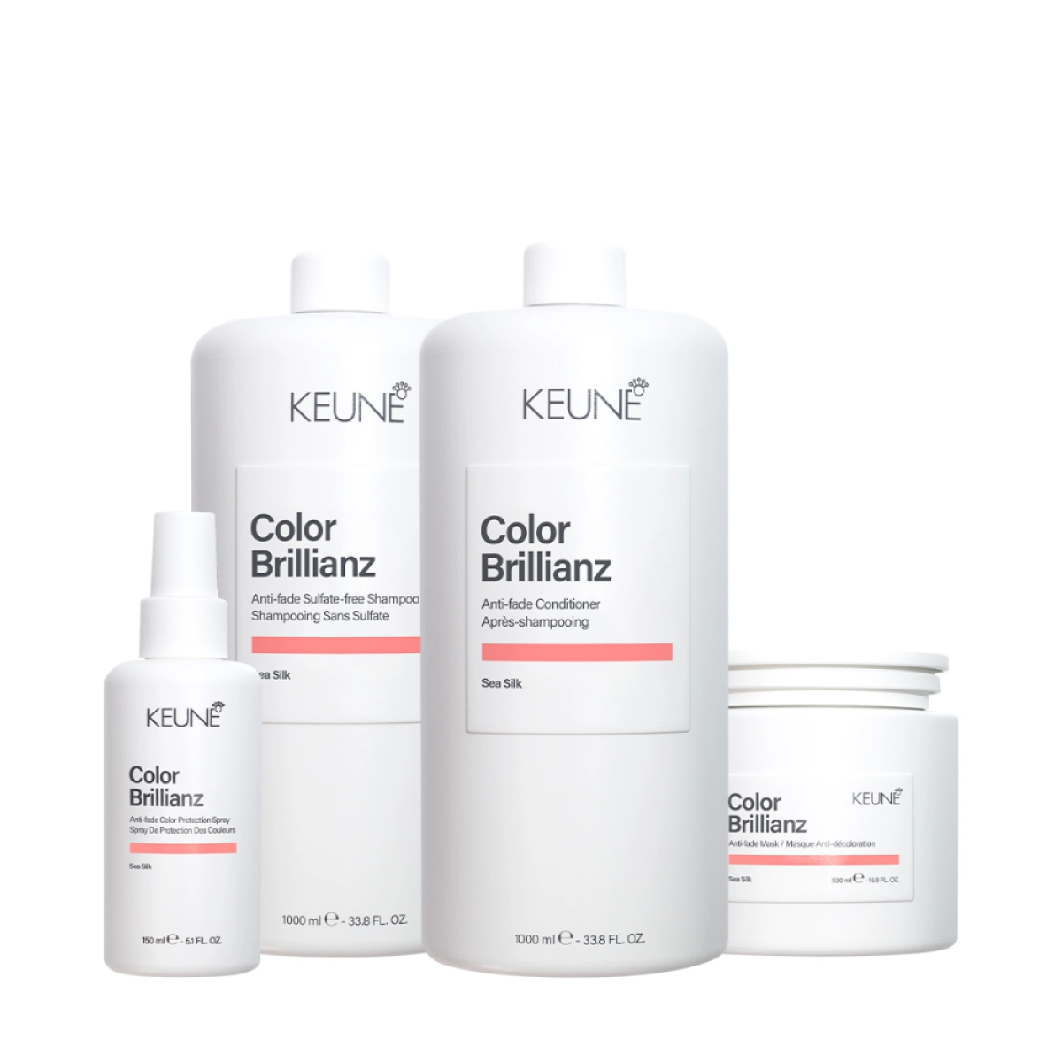 Kit Keune Color Brillianz Recuperação Da Cor 4 Produtos Keune Care Color Brillianz