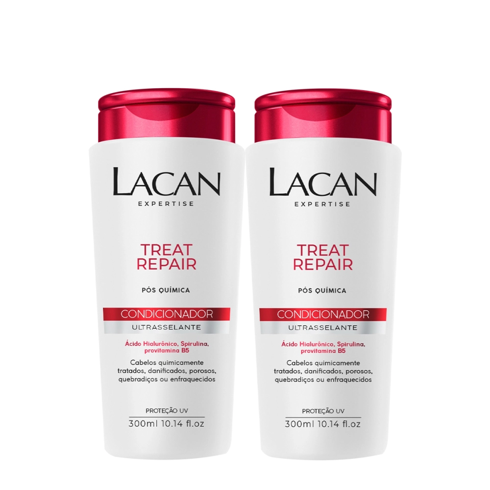 Produto Kit_Lacan_Treat_Repair_Pos_Quimica_Condicionador_Ultrasselante_300ml_2_Unidades_Evas_1