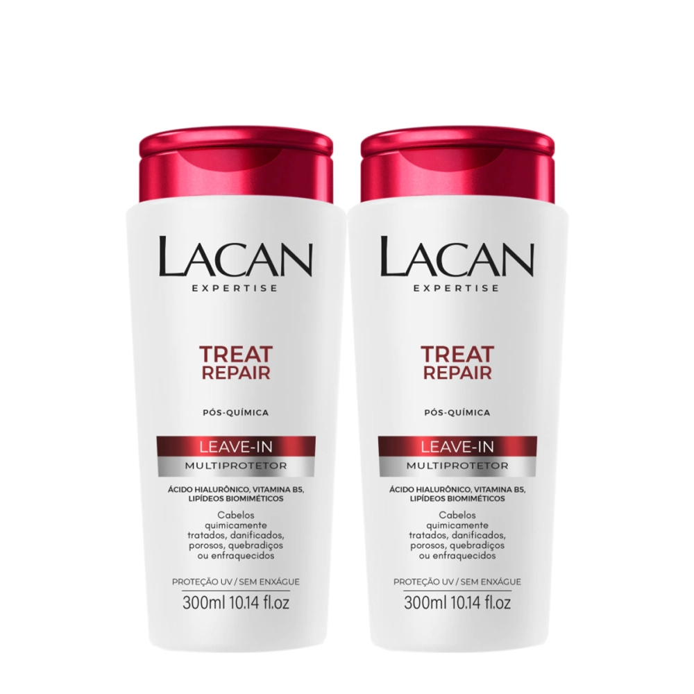 Produto Kit_Lacan_Treat_Repair_Pos_Quimica_Leave-In_Multiprotetor_300ml_2_Unidades_Evas_1