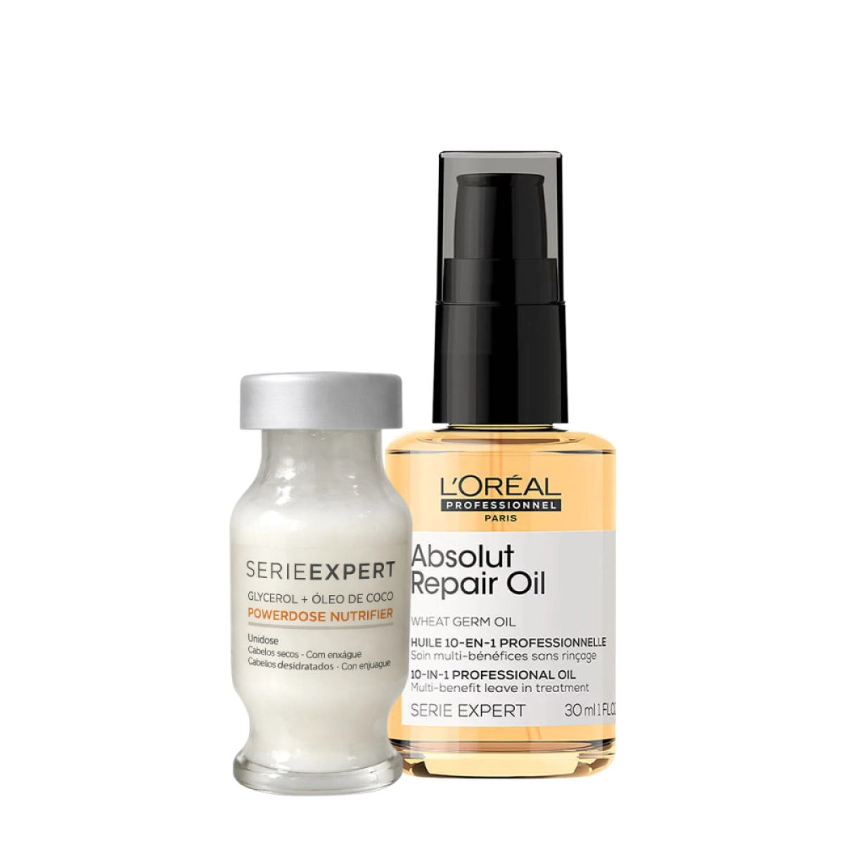 Kit L'Oréal Professionnel Expert Absolut Repair Cortex Lipidium Power Repair E Gold Quinoa 10in1 (2 Produtos)
