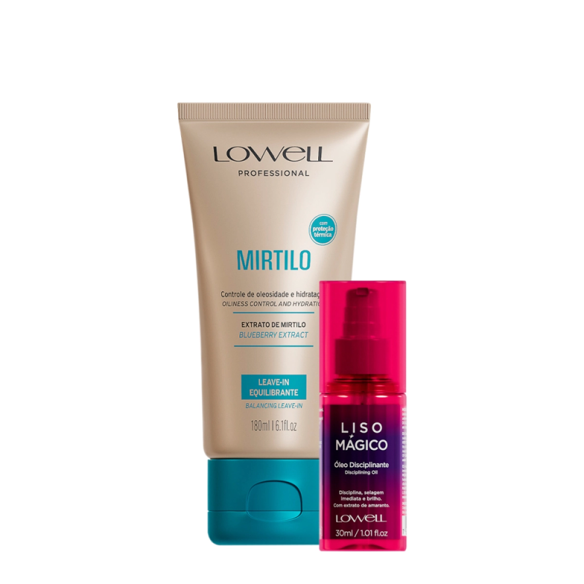 Kit Lowell Extrato De Mirtilo Finalizante Magico (2 Produtos)
