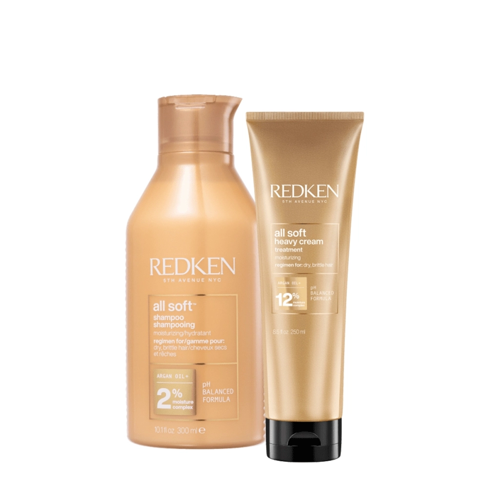 Kit Redken All Soft Shampoo E Máscara (2 Produtos)