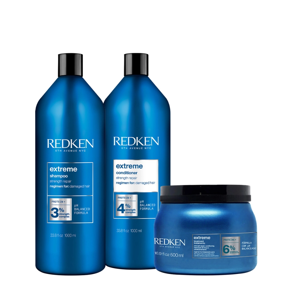 Kit Redken Extreme Salon Total (3 Produtos)
