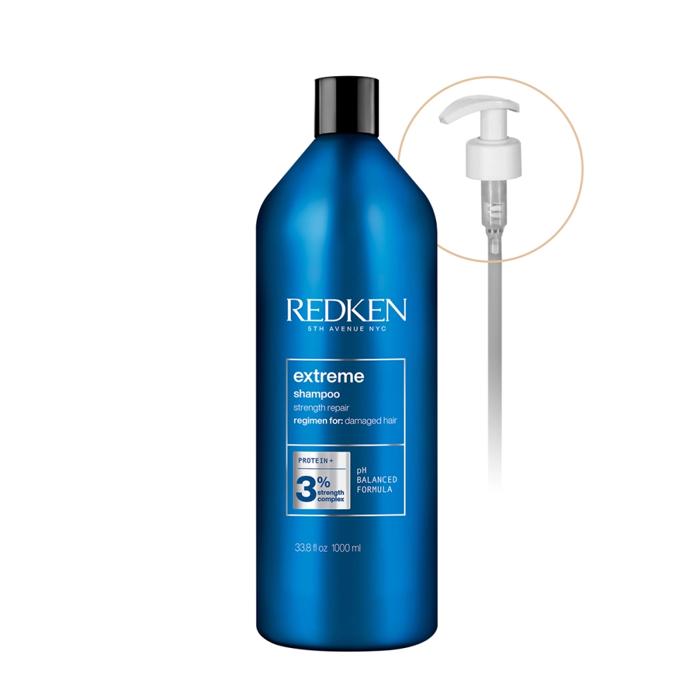 Kit Redken Extreme Shampoo Válvula Pump (2 Produtos)