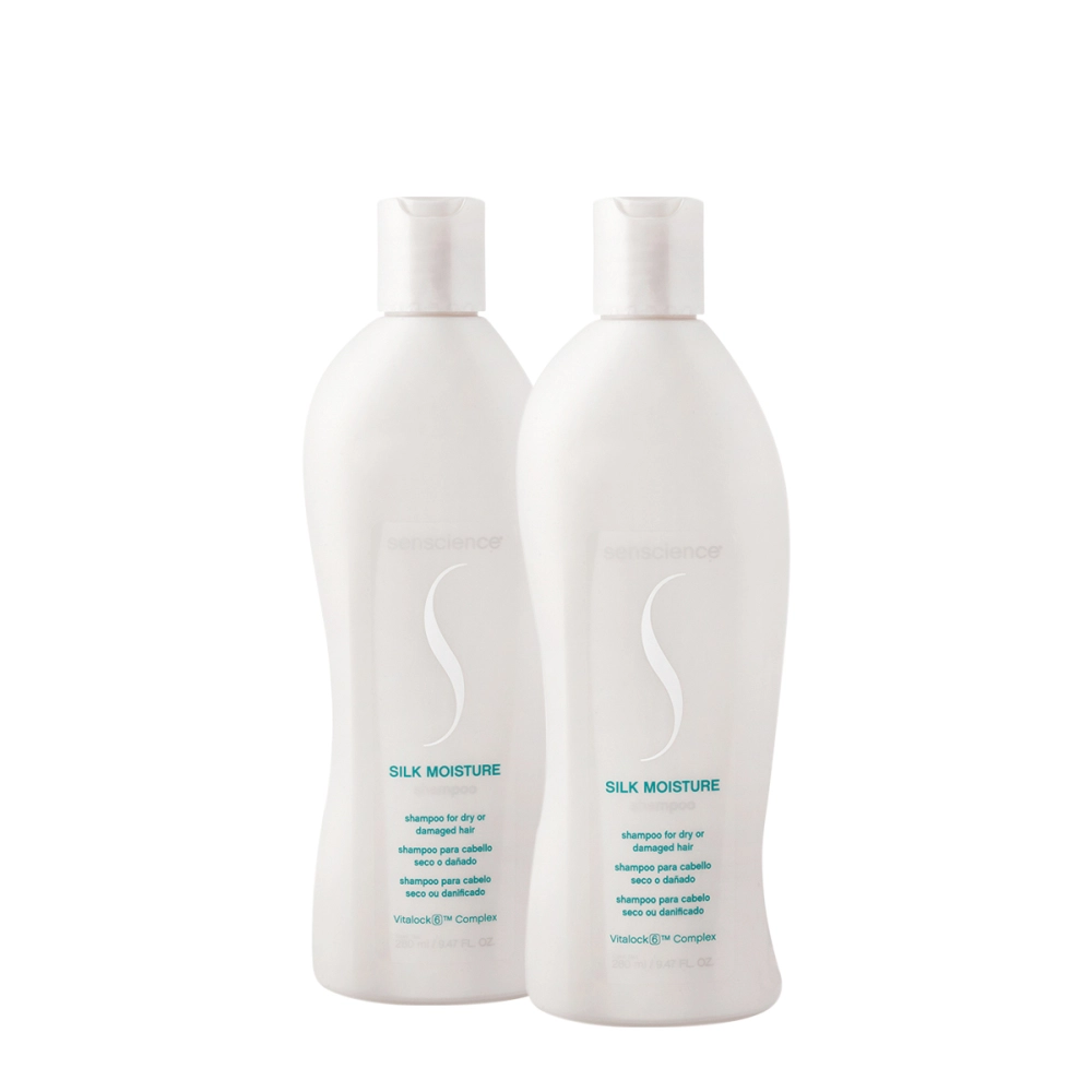 Kit Senscience Silk Moisture Shampoo Extra 280 (2 Unidades)