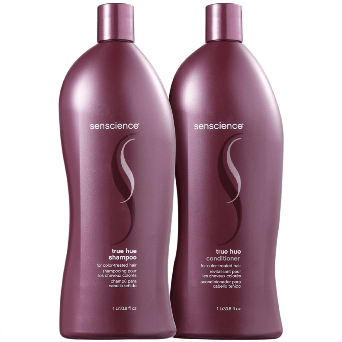 Kit Shampoo E Condicionador Senscience True Hue 1 Litro
