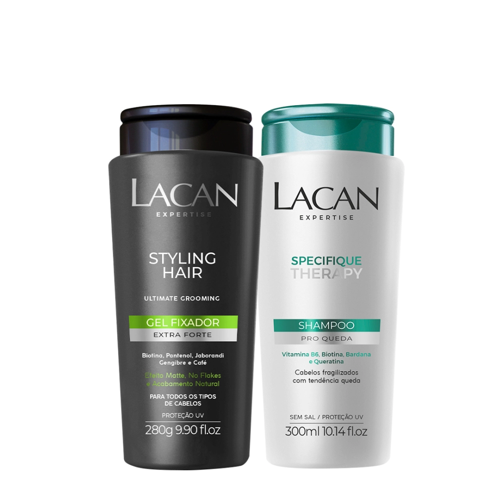 Produto Kit_Specifique_Therapy_Pro_Queda_Shampoo_e_Styling_Hair_Gel_Fixador_Forte_Evas_1