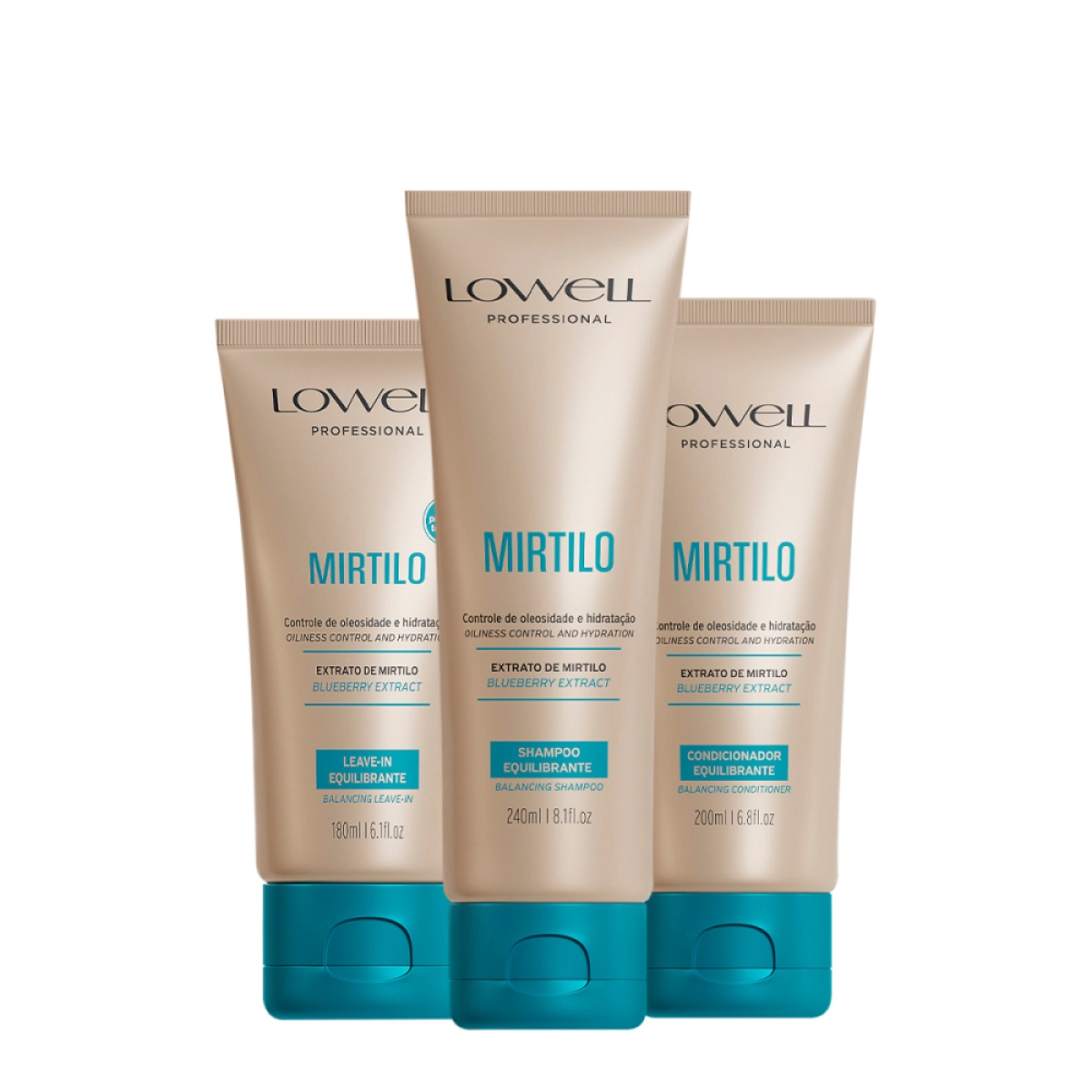 Lowell Extrato De Mirtilo Duo Home Care E Leave In 180ml