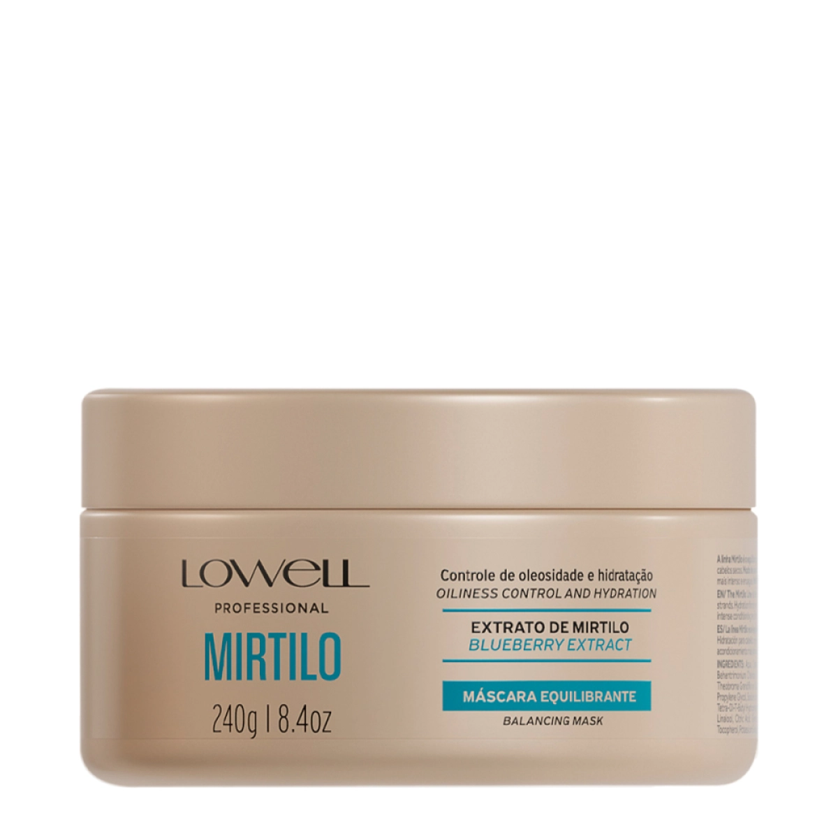 Lowell Extrato De Mirtilo Mascara 240g