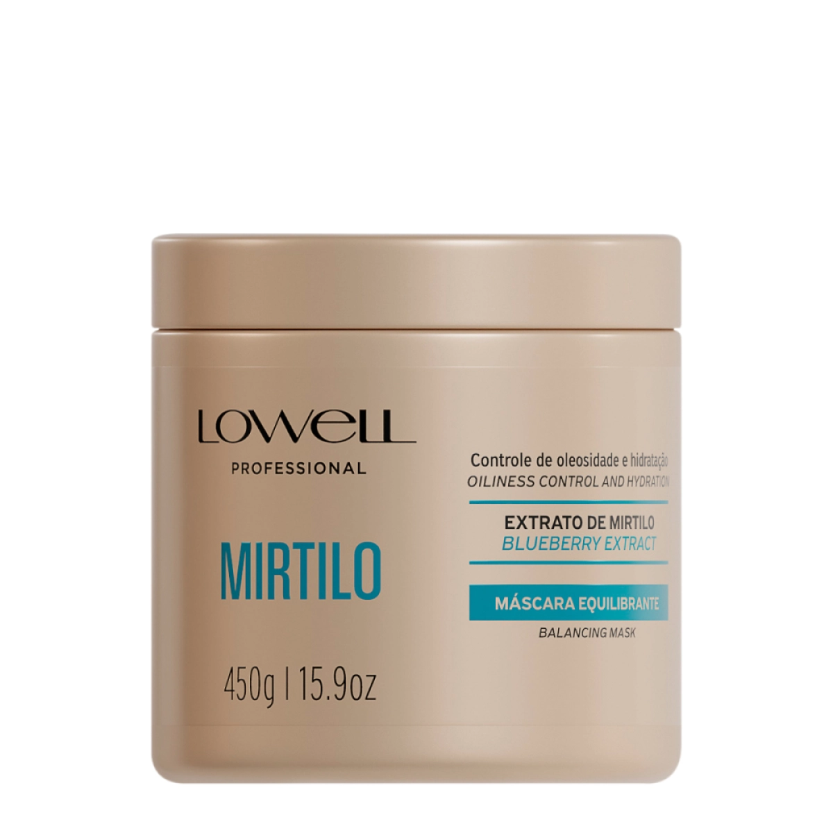 Lowell Extrato De Mirtilo Mascara 450g