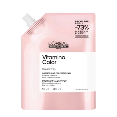Produto: Shampoo Vitamino Color L'Oréal Professionnel Serie Expert Refil 500ml