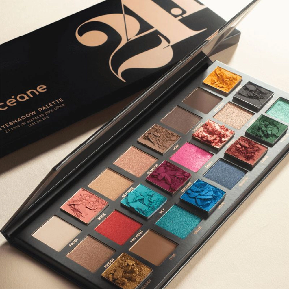 Produto: Kit Océane Eyeshadow Palette 24 (2 produtos)