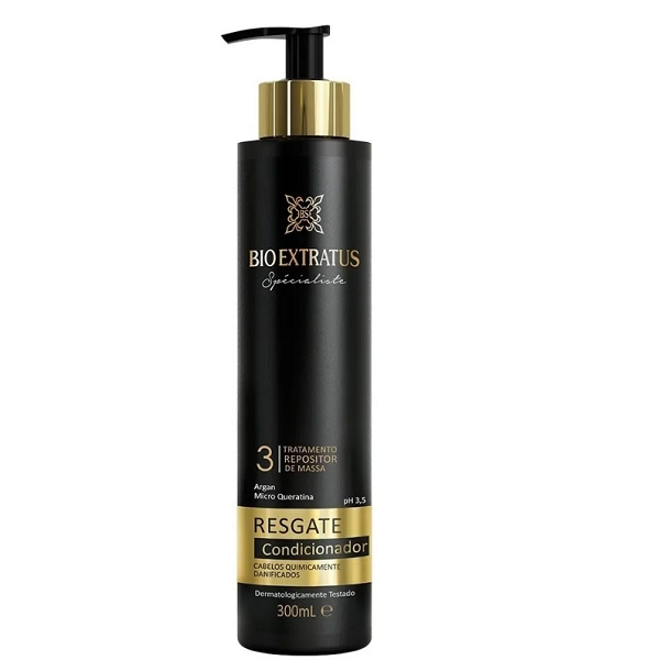 Produto: Kit Tratamento Capilar Bio Extratus Spécialiste Resgate Condicionador 300ml Máscara 250g Finalizador 200g