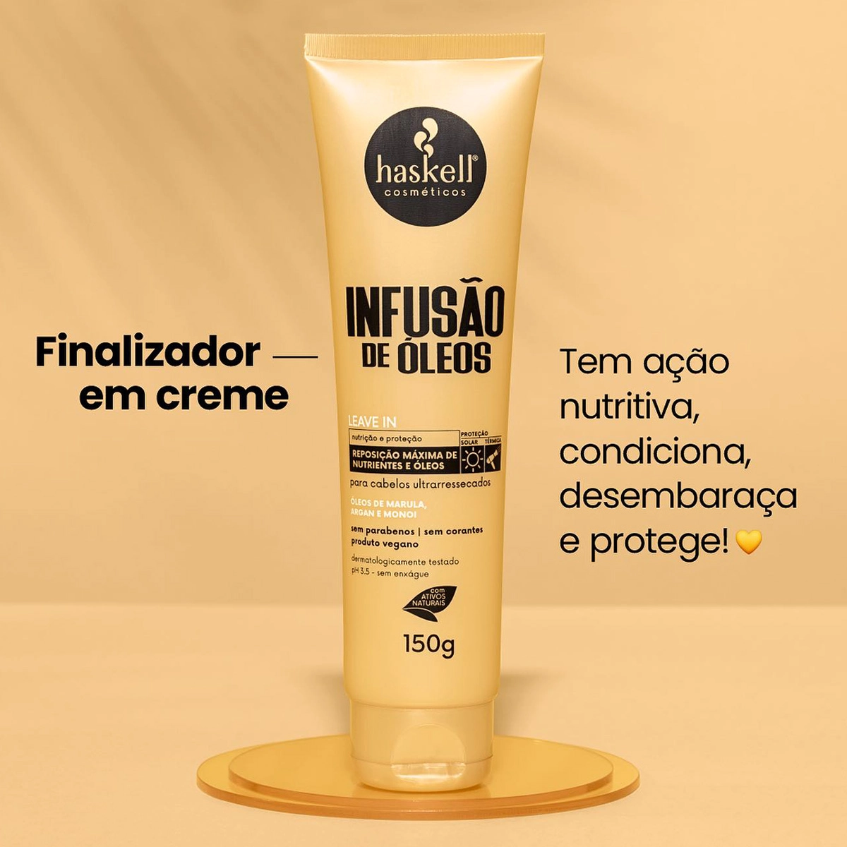 Produto: Leave-in Capilar Infusão de Óleos Haskell 150g