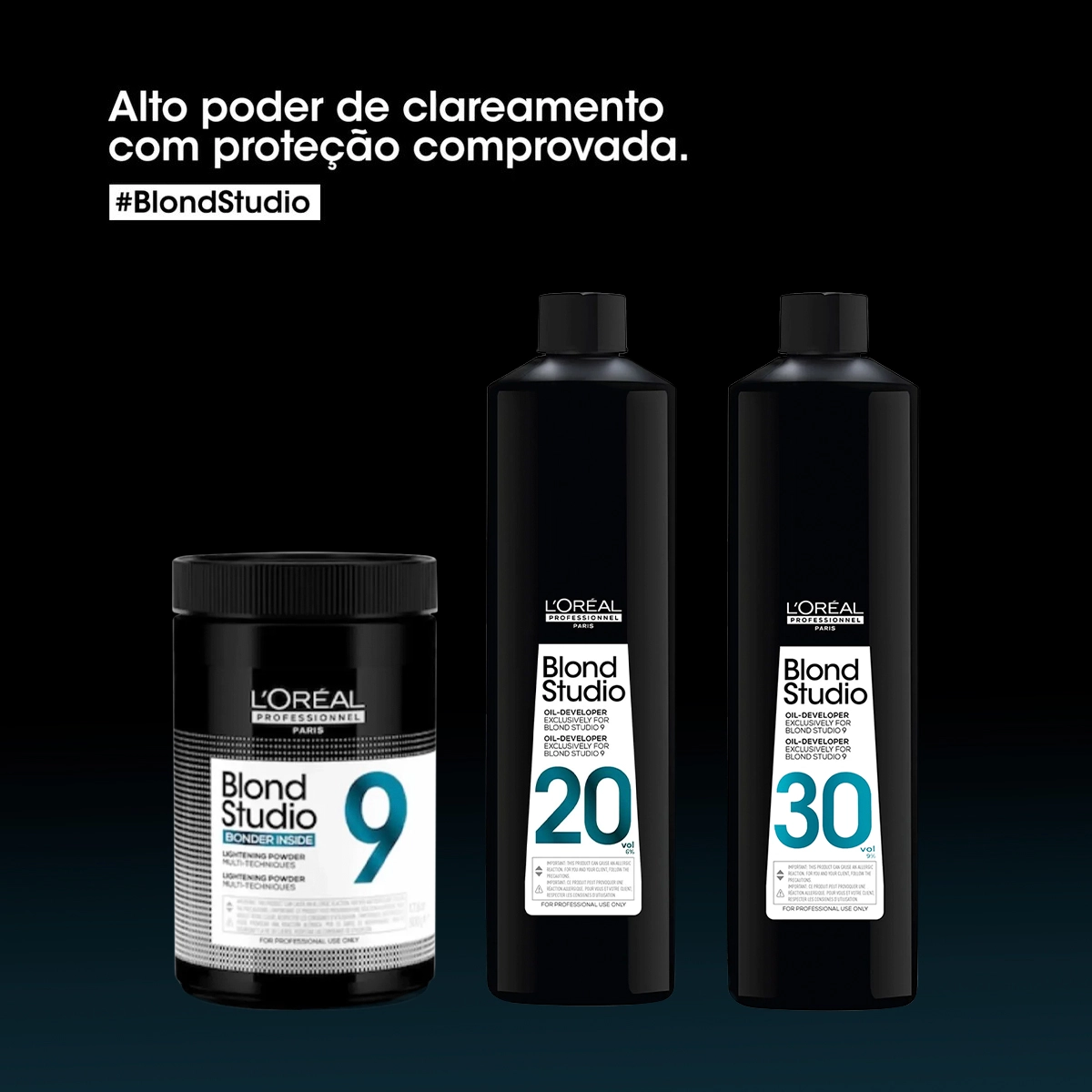 Produto: Oxidante Blond Studio Oil-Developer 20 Volumes 1L L'Oréal Professionnel