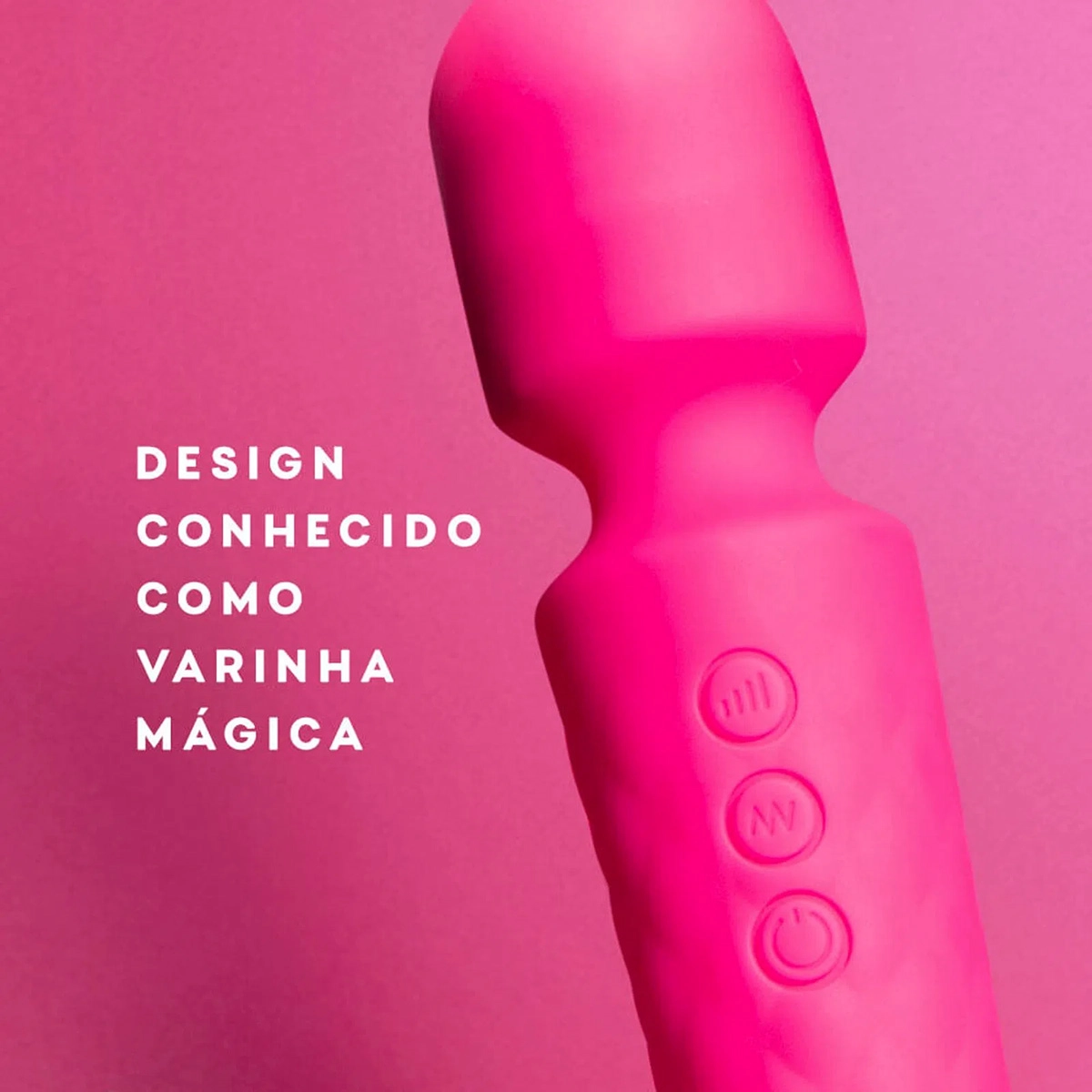 Produto Massageador Flutua Wizard Rosa Océane