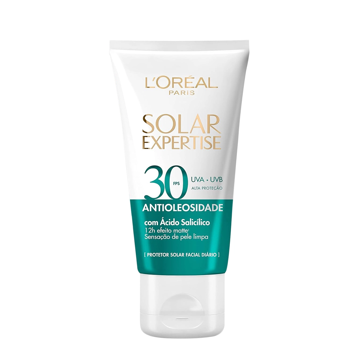 L'Oréal Paris Solar Expertise Antioleosidade FPS30 - Protetor Solar Facial 40g Produto: L'Oréal Paris Solar Expertise Antioleosidade FPS30 - Protetor Solar Facial 40g