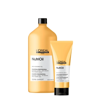 Produto: Kit Shampoo e Condicionador L'Oréal Professionnel Serie Expert NutriOil 1,5L e 200ml